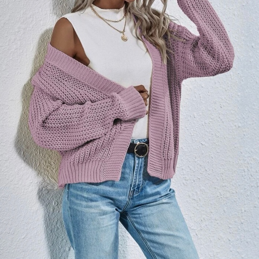 Cropped cardigan